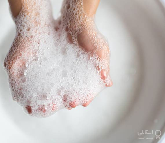  علت پوست خشک: صابون‌های قوی