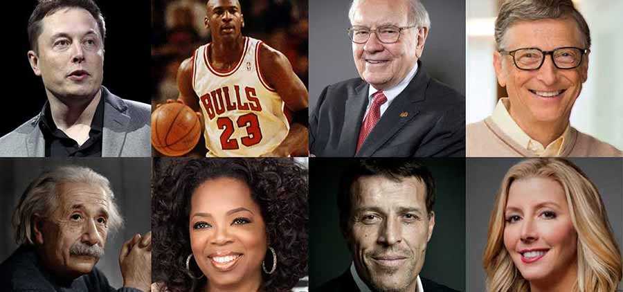 شکست افراد مشهور