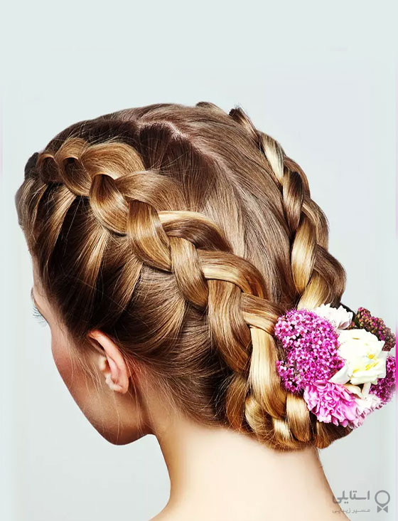 مدل موی جمع شده با بافت برای جشن عروسی اینجاست!