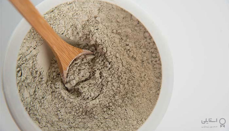  ماسک صورت بلغور جو دو سر، بادام و پودر بنتونیت