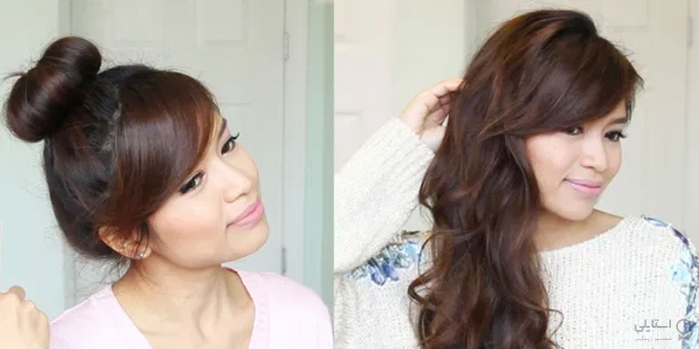  دونات مو برای موهای بلند و نازک