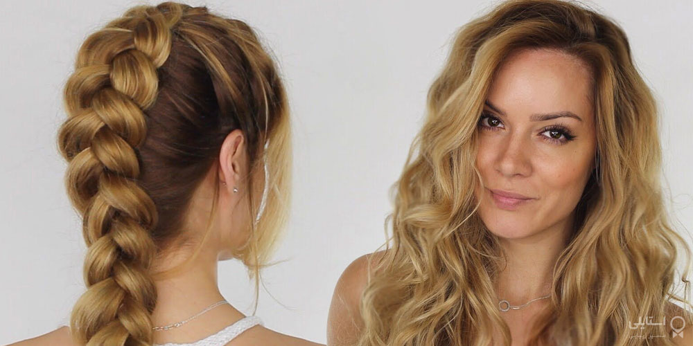 گیس پیچیده شده برای موهای بلند و ضخیم