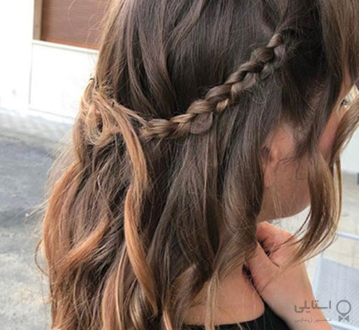 گیس ظریف روی مو