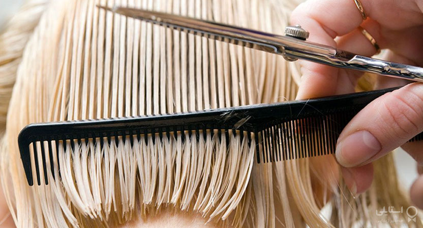 موهای خود را خشک کوتاه کنید و نه خیس.