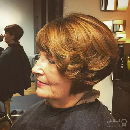 باب لایه لایه با چتری کج