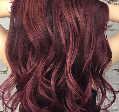 دسته‌های شرابی رنگ