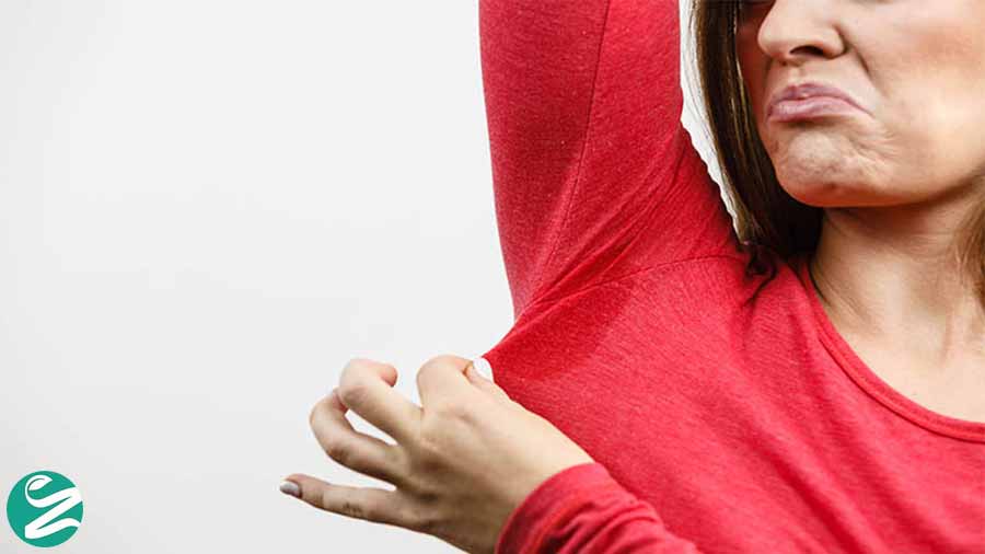 علت زیاد عرق کردن