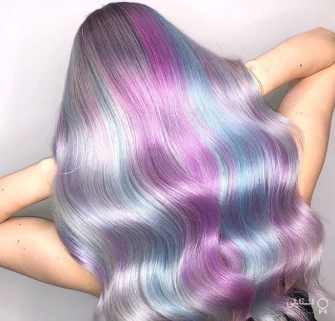 رنگ موی مادر مرواریدی پری دریایی