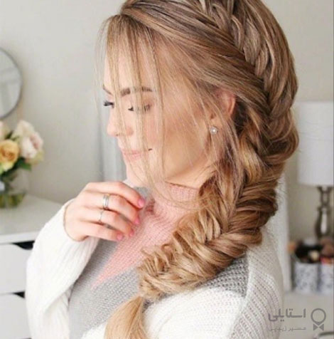 بافت دم ماهی