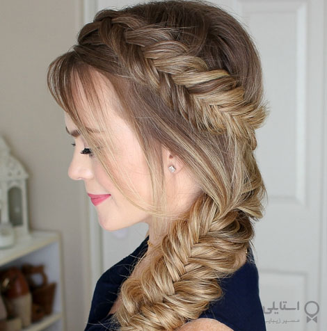 بافت دم ماهی