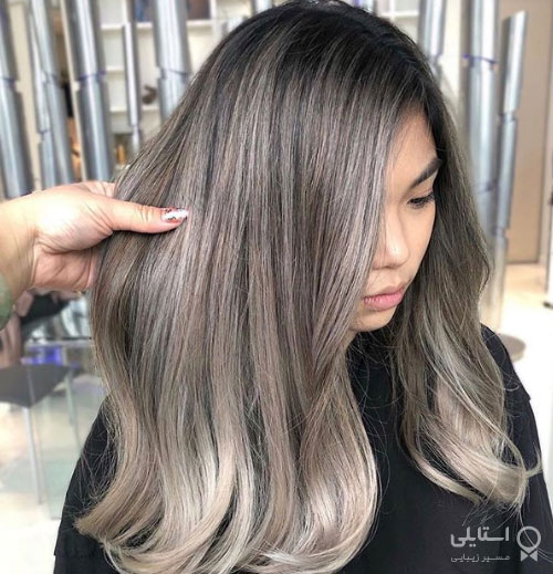 بلوند نقره‌ای