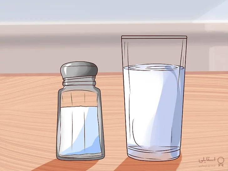 روشن کردن مو با نمک