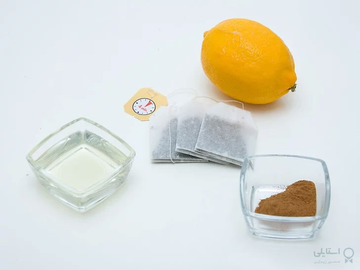 روشن کردن مو با چای بابونه و لیمو و دارجین