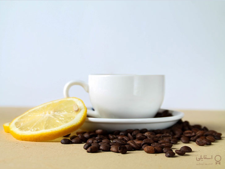 روشن کردن مو با قهوه و لیمو