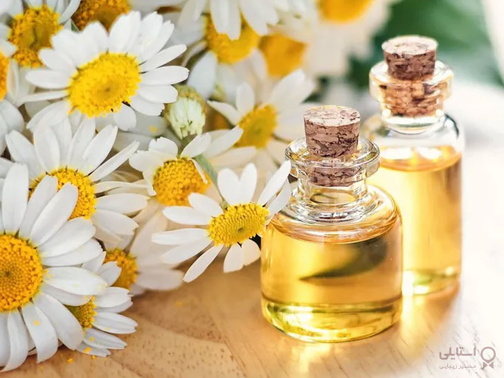 روشن کردن مو با گل بابونه و ریواس