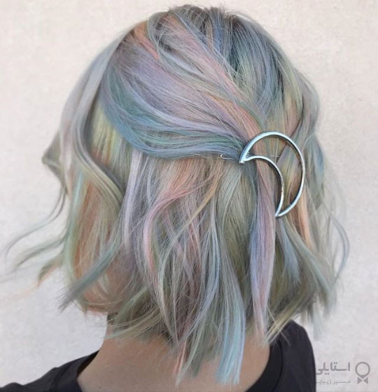 مدل موی رو به عقب