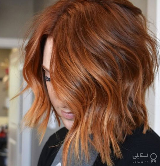 رنگ موی زنجبیلی