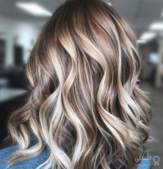 رنگ موی بالیاژ