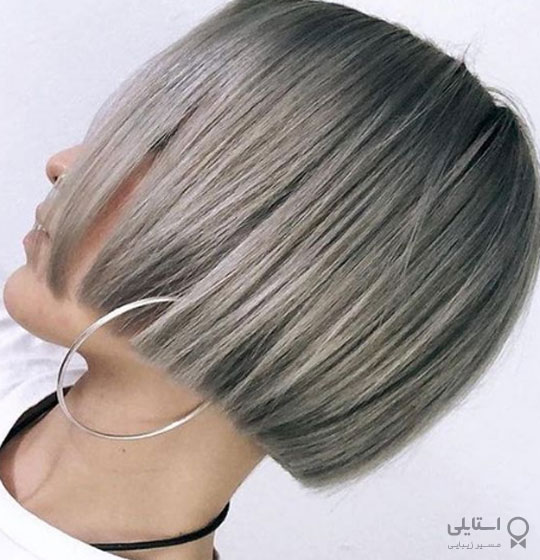 رنگ موی نقره‌ای 