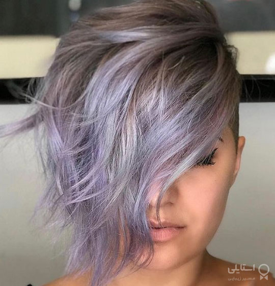 شیو کردن یک طرف مو