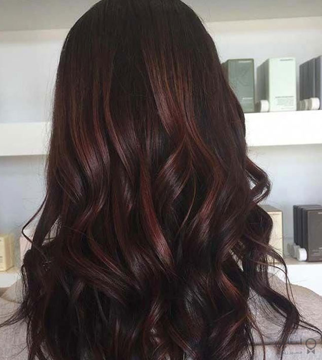 رنگ موی قهوه‌ای شکلاتی تیره