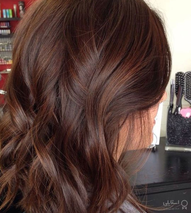 رنگ موی قهوه‌ای شکلاتی شیری تیره