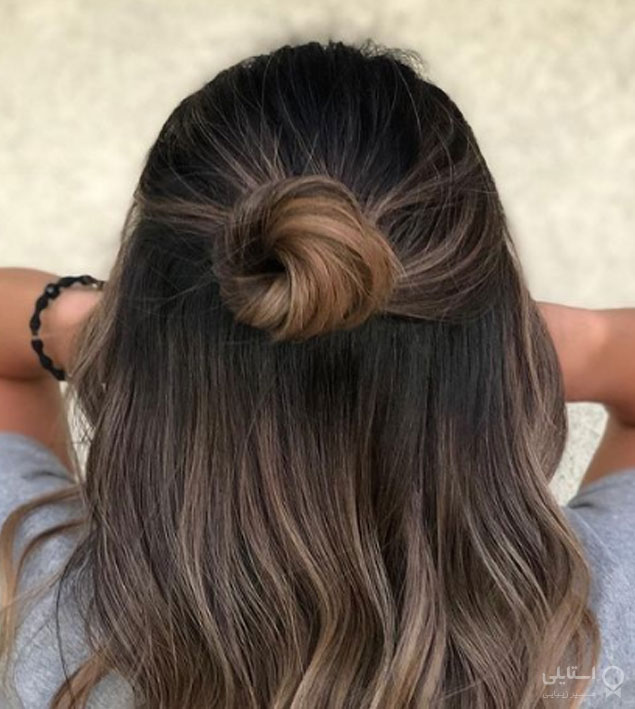 رنگ موی قهوه‌ای از نوع کوکی شکلاتی