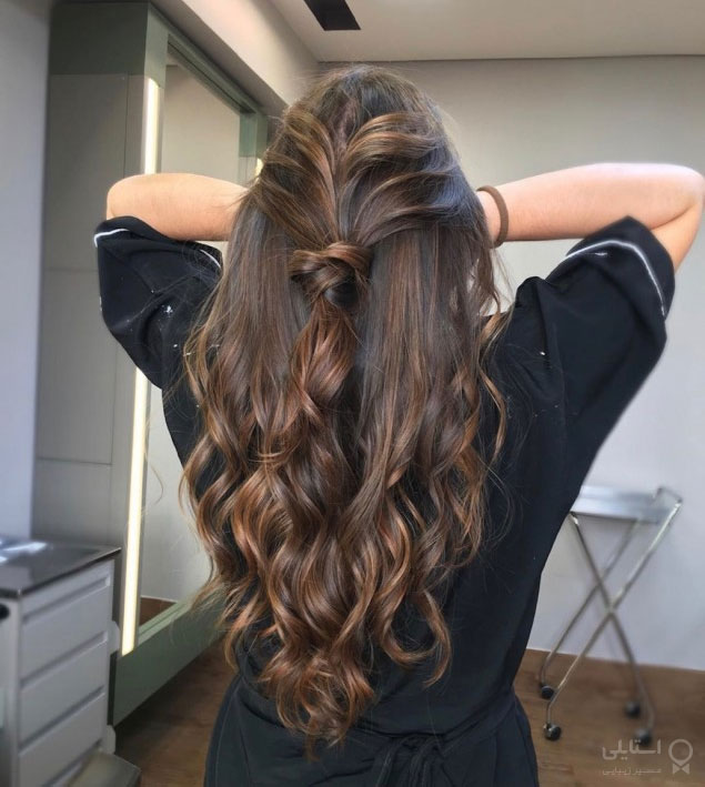 رنگ موی قهوهای کاپوچینو