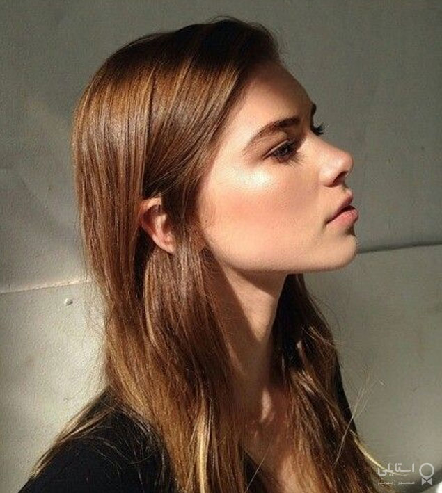 رنگ موی قهوه‌ای طلایی