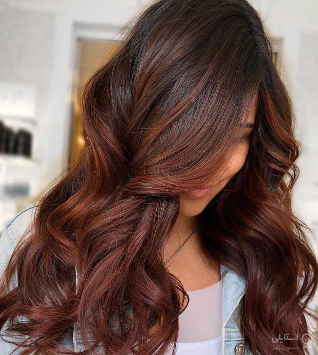 رنگ موی قهوه‌ای شاه بلوطی