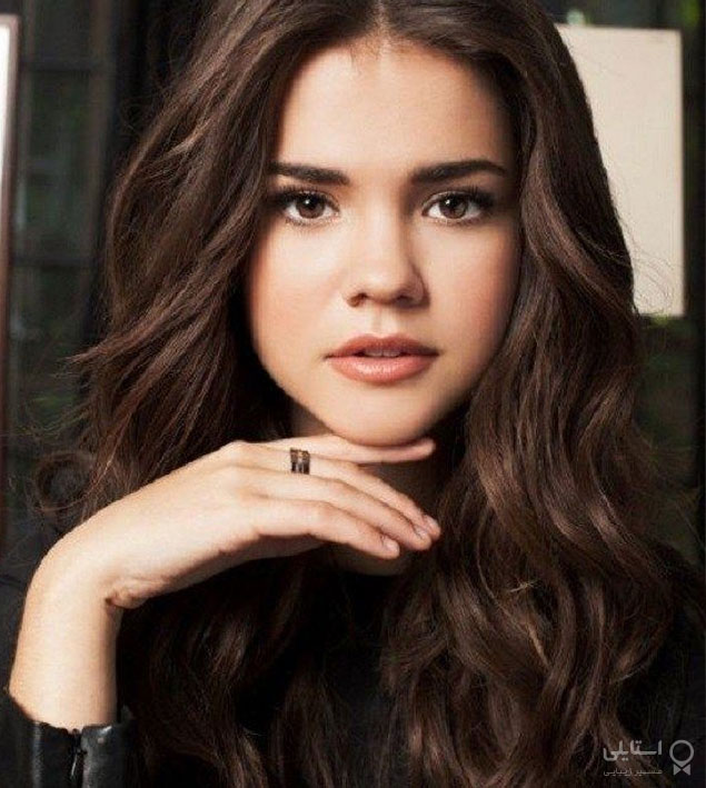 رنگ موی قهوه‌ای طبیعی