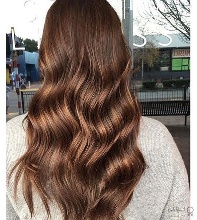 رنگ موی قهوه‌ای شکلاتی شیری