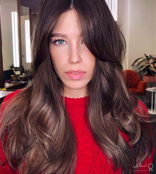 رنگ موی بیبی لایت قهوه‌ای قرمز