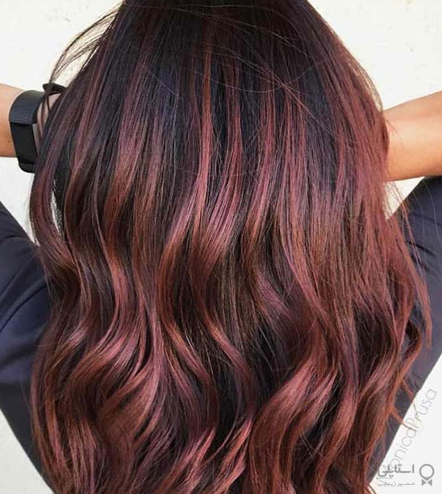 هایلایت شرابی