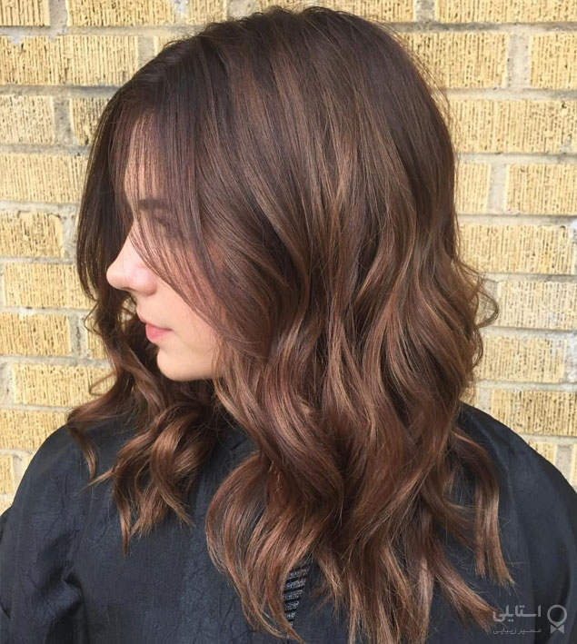 رنگ موی قهوه‌ای مشکی و قهوه‌ای اسپرسو