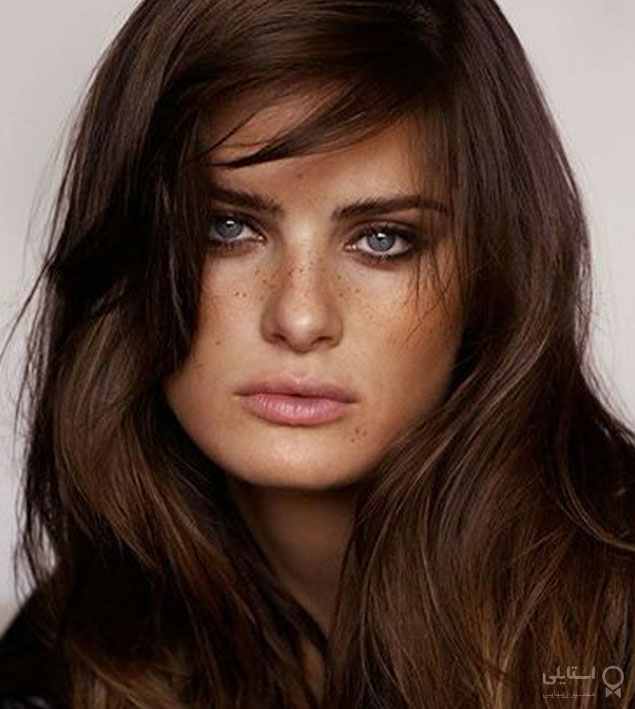 رنگ موی قهوه‌ای کافی (به رنگ قهوه)