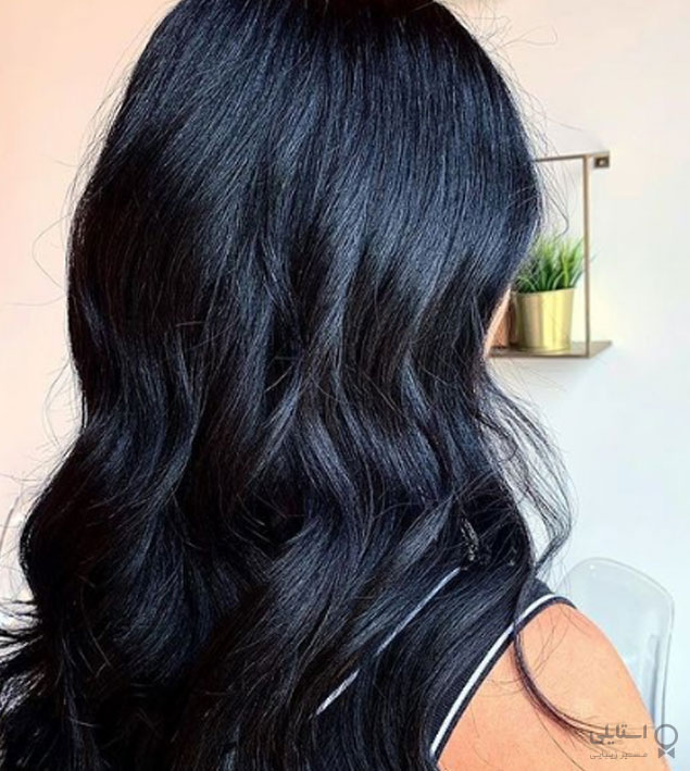 رنگ موی اسپرسوی عقیقی