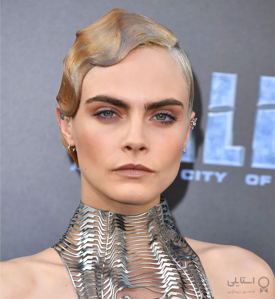 مدل موی موج دار