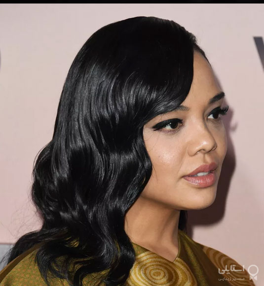 مدل موی موج دار مجسمه ای