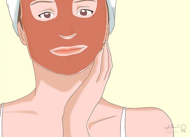 زدن ماسک روی پوست